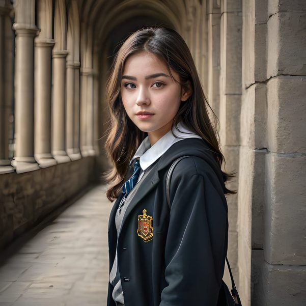 girl, teenager, student